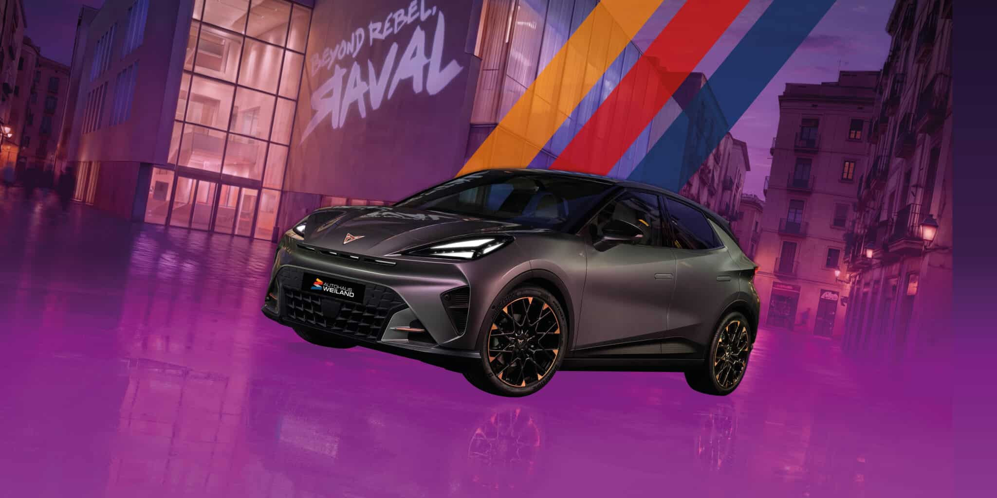 CUPRA Raval Endurance - mit KI generiert/bearbeitet