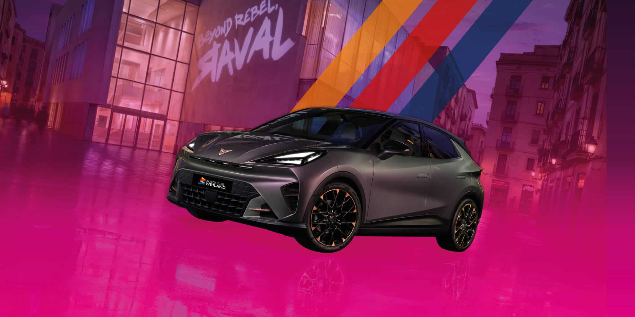 CUPRA Raval Endurance Loyalitätsangebot - mit KI generiert/bearbeitet