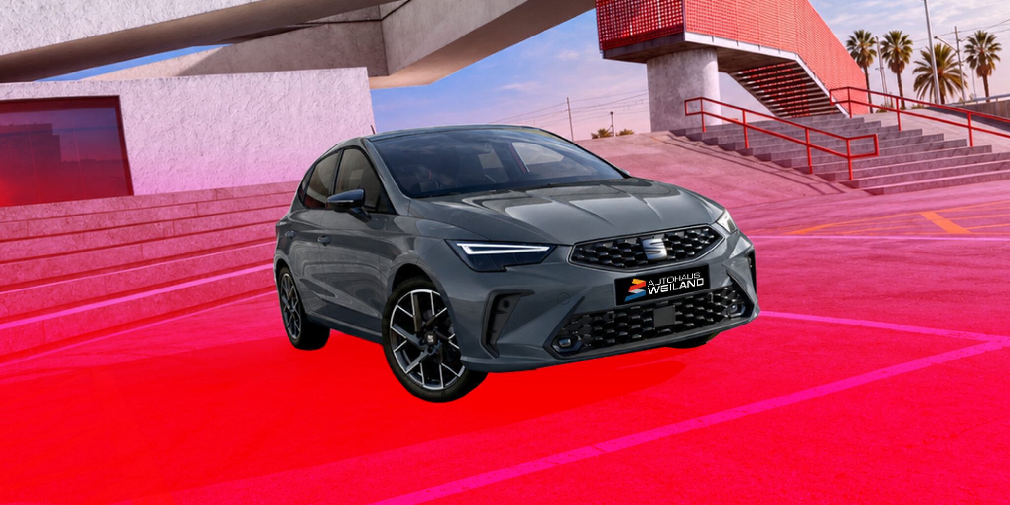 SEAT Ibiza FR - mit KI generiert/bearbeitet