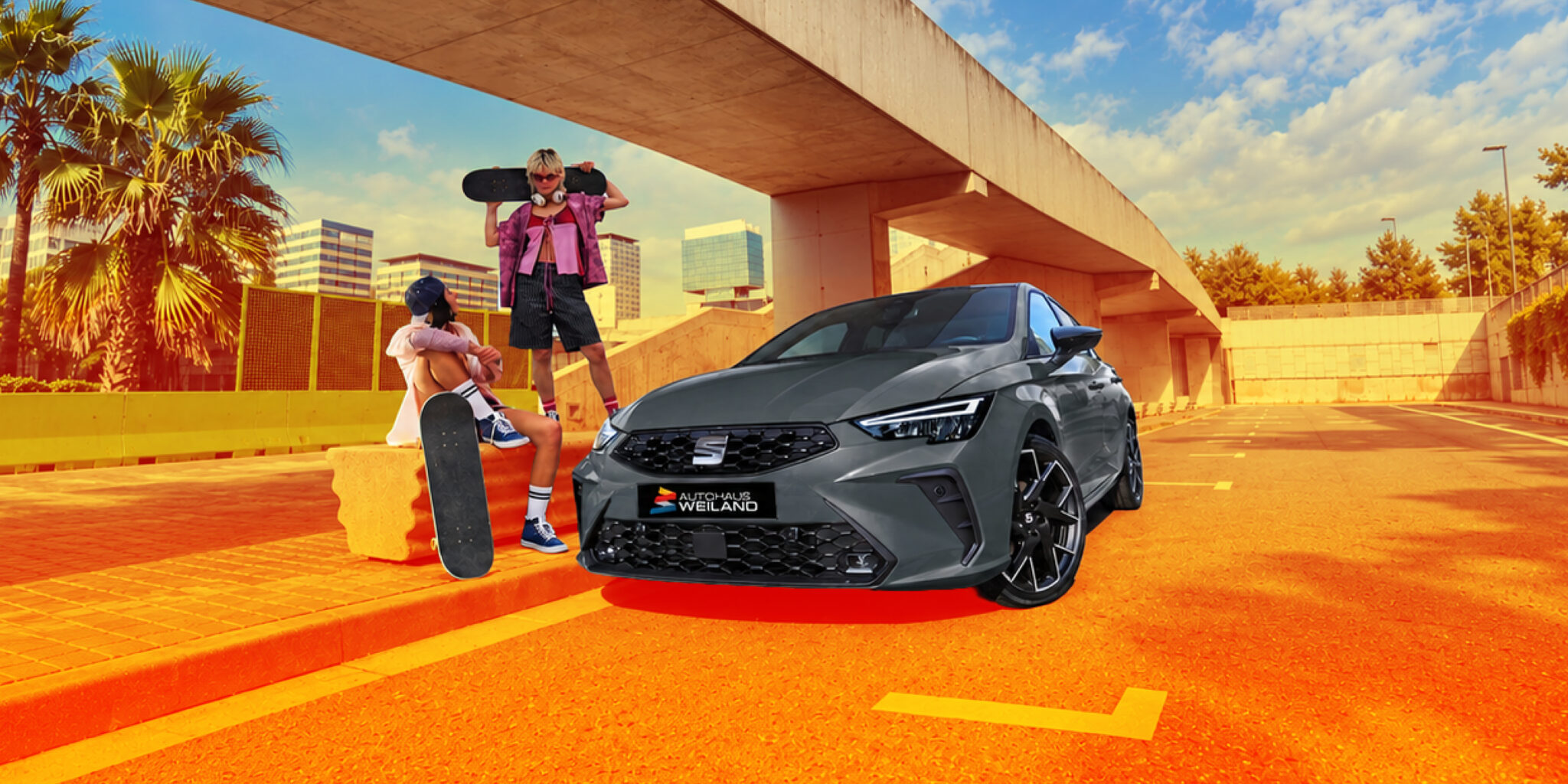 SEAT Ibiza FR - mit KI generiert/bearbeitet